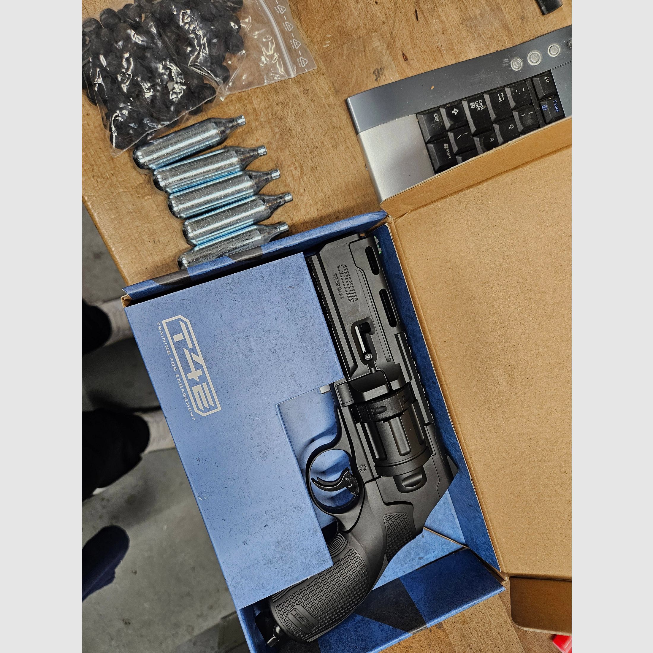 Rewolwer obronny T4E 7,5 dżula