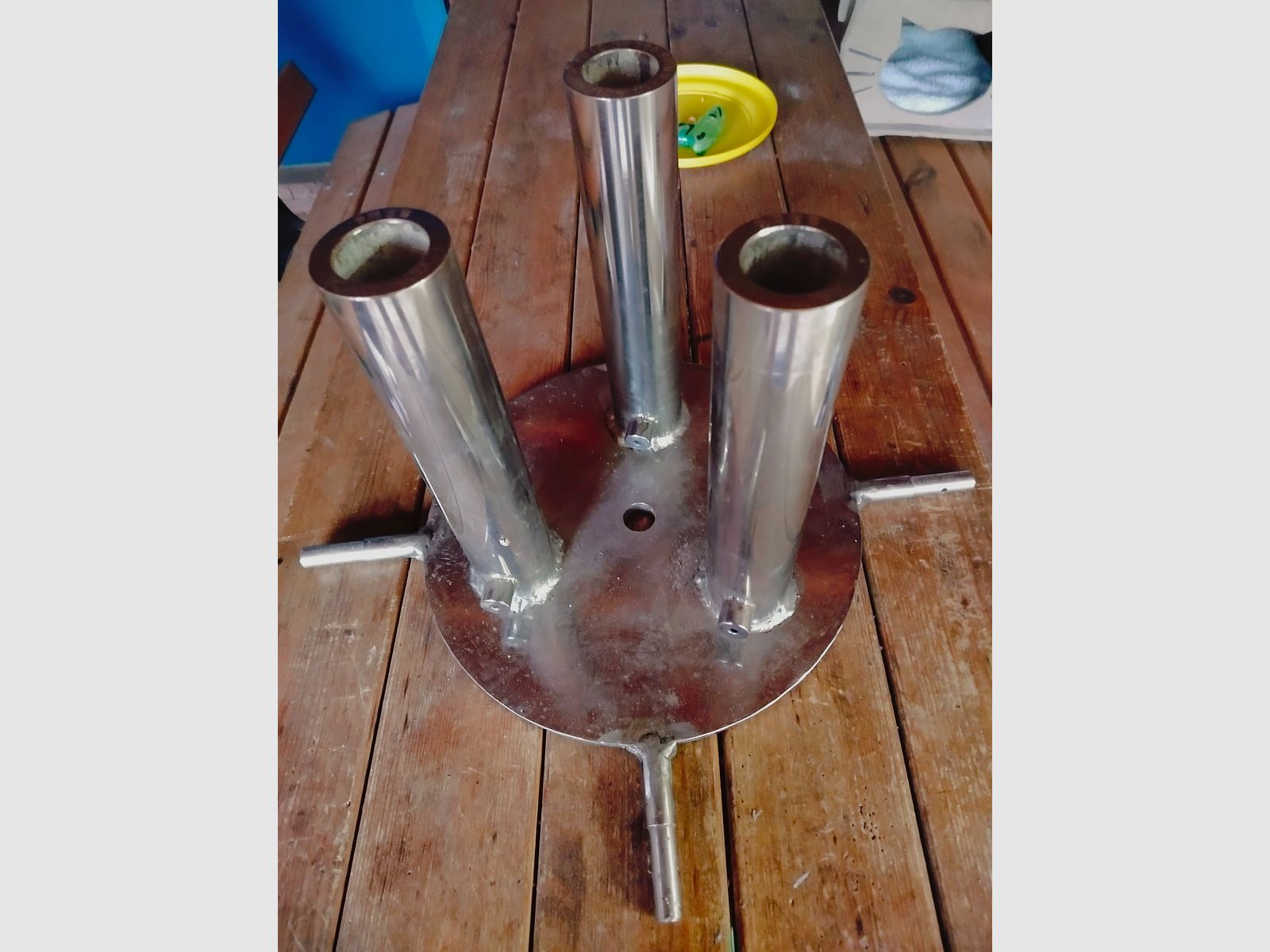 Standböller acciaio inox V2A 3x 40mm Böller, immagine 3 di 4