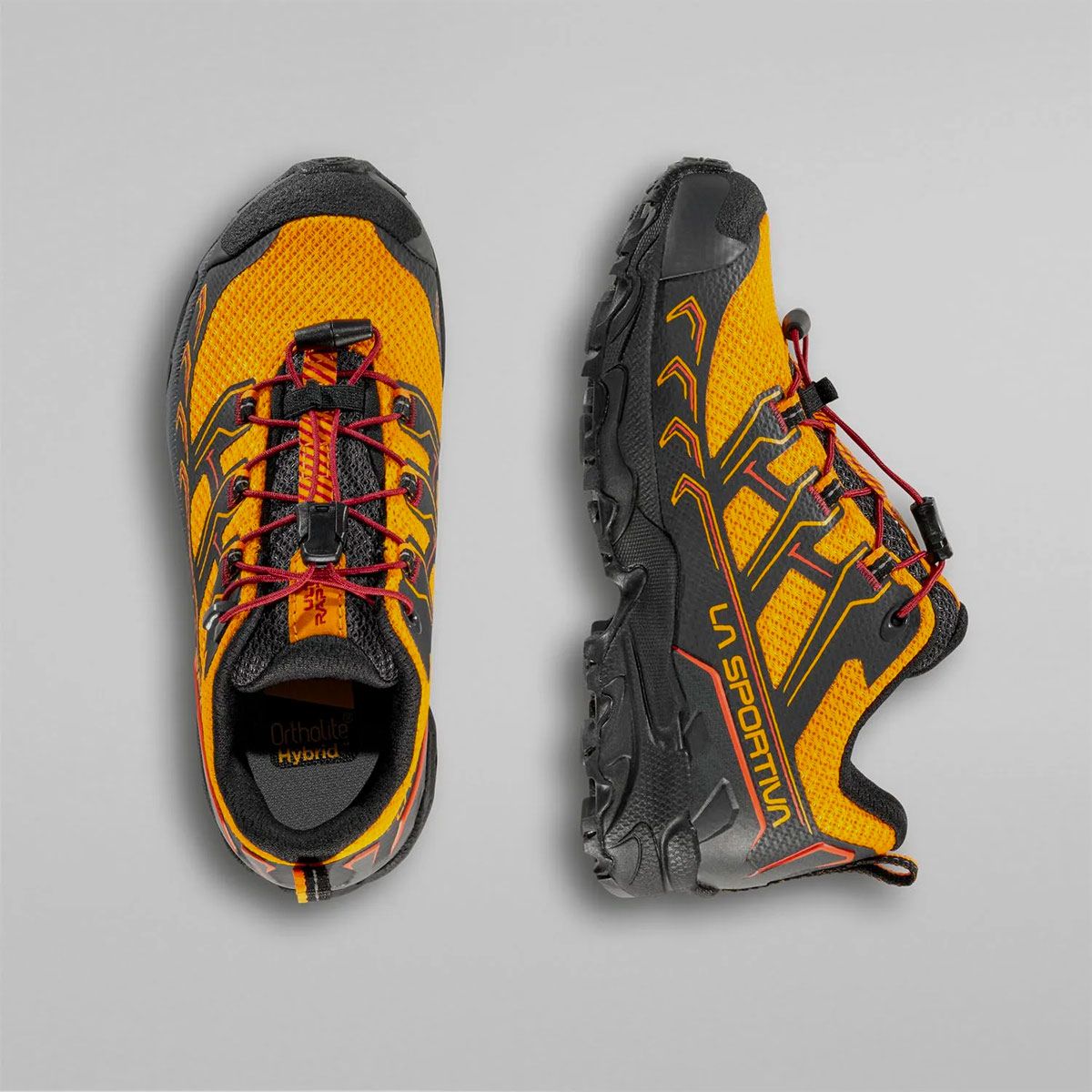 BUTY – DZIECIĘCE – LA SPORTIVA – ULTRA RAPTOR II JR GTX Papaya/Sangria, zdjęcie 4 z 7