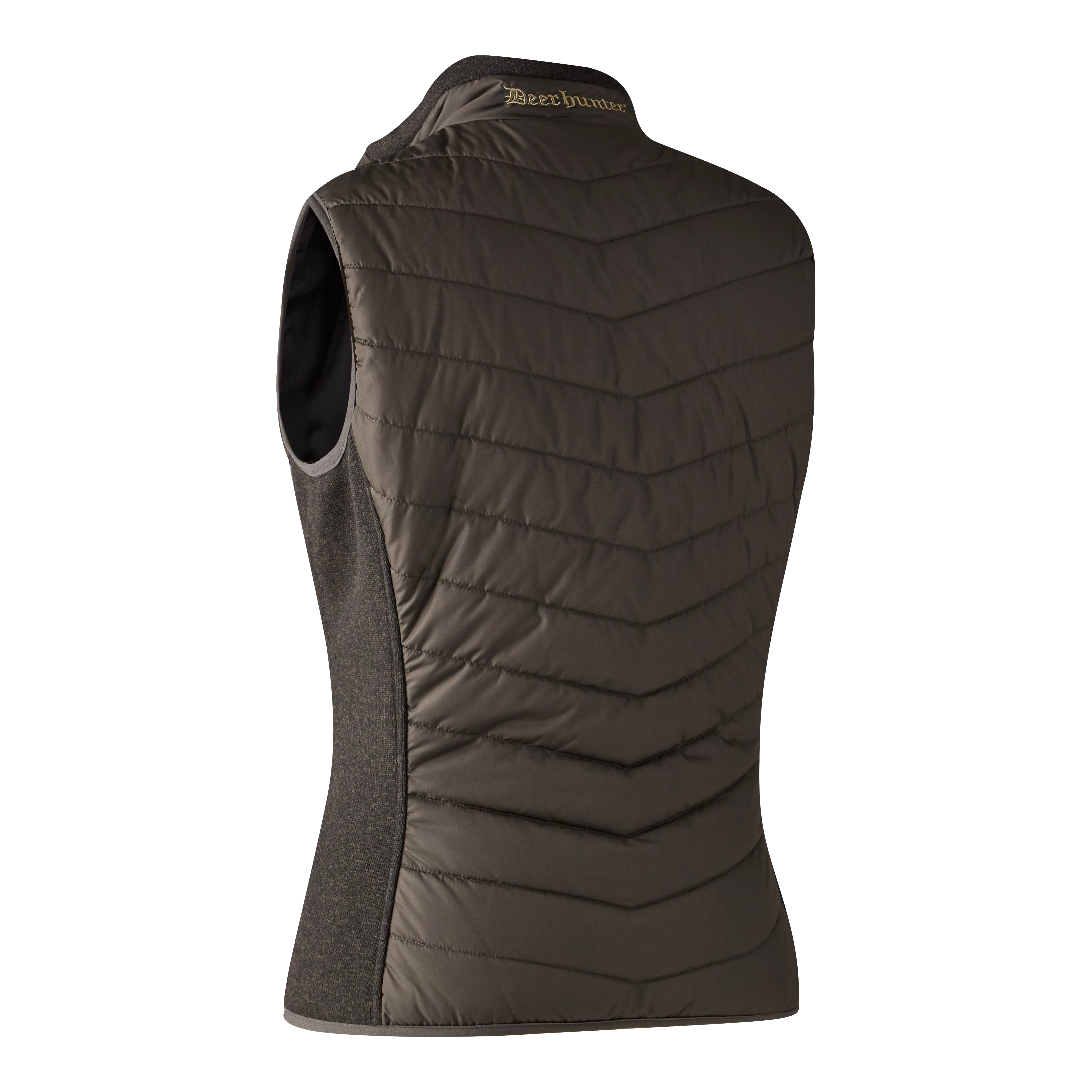 Lady Caroline gewatteerde bodywarmer - Brown Leaf, afbeelding 5 van 5