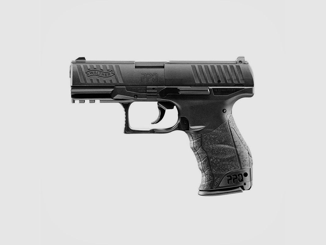 CO2-PISTOLE – UMAREX – WALTHER PPQ BLK | 4,5mm (.177) | CO2 | 8R, Bild 1 von 5