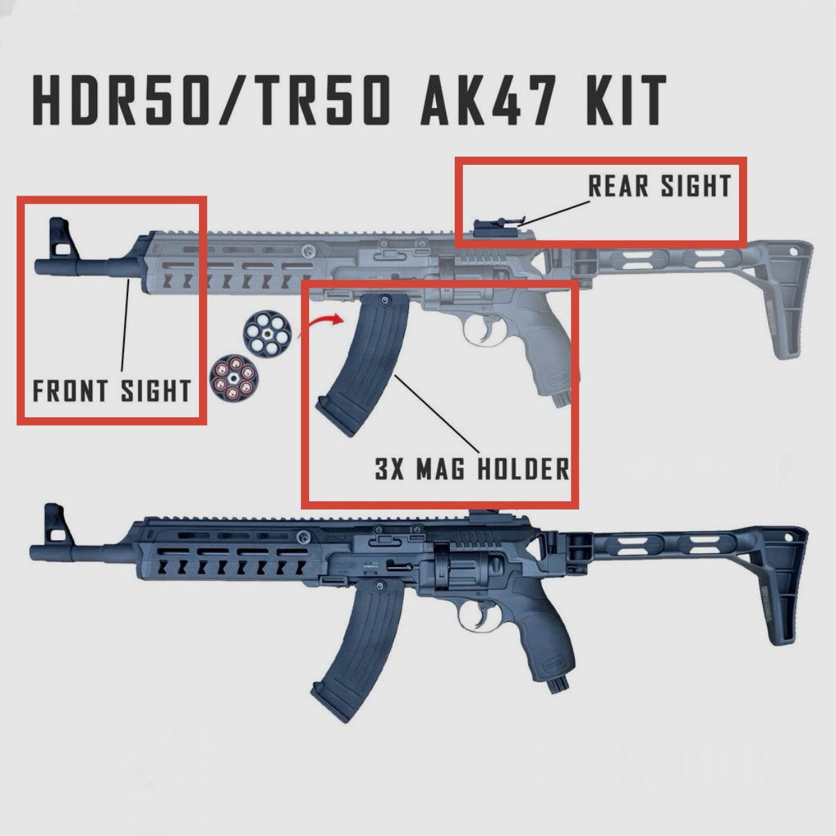 Kit AK47 per CCK HDR50/TR50