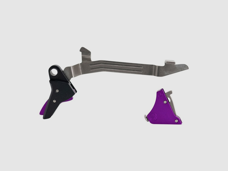 Déclencheur Timney Alpha pour Glock Gen5 – G17/19/34 – 3lbs (1,3kg) – Violet, image 1 sur 2