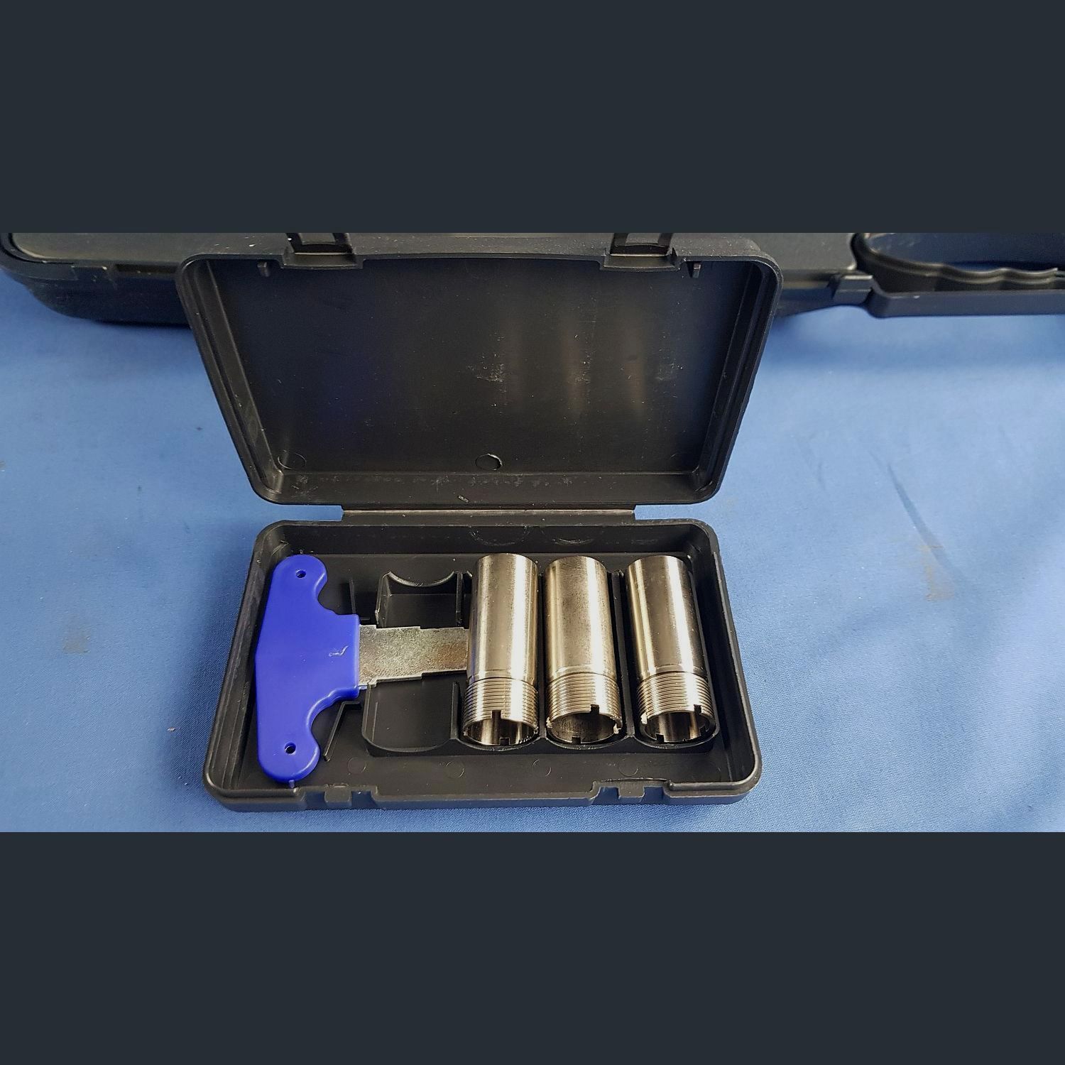 Huglu fusil superposé 103DE avec choke silver, cal. 12ga, image 2 sur 3
