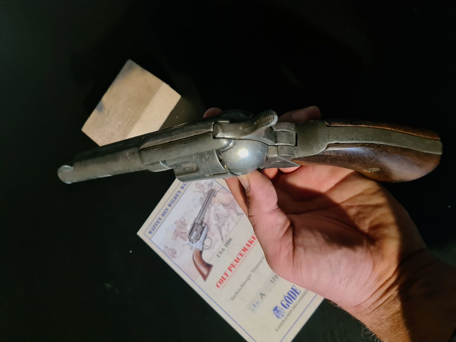 COLT PEACEMAKER Revolver Deko GODE
