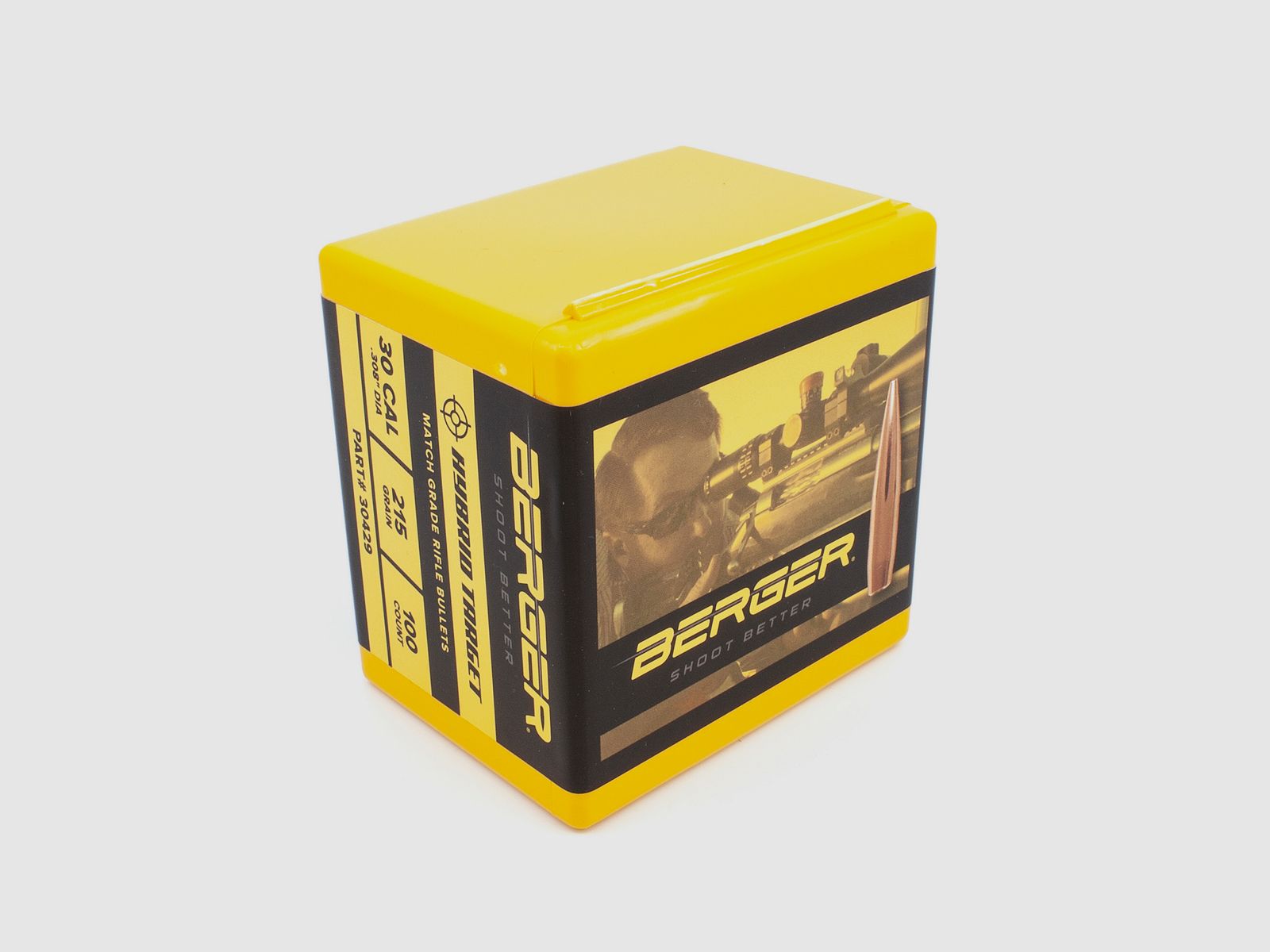 Proiettile Berger .30 Hybrid Target 215GR 100 Pezzi