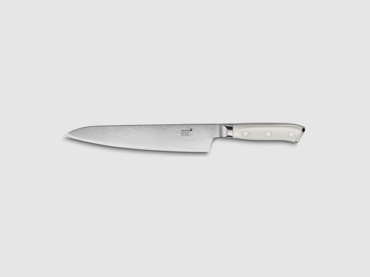 Coltelli da chef Damasco - Coltello da affettare Deglon