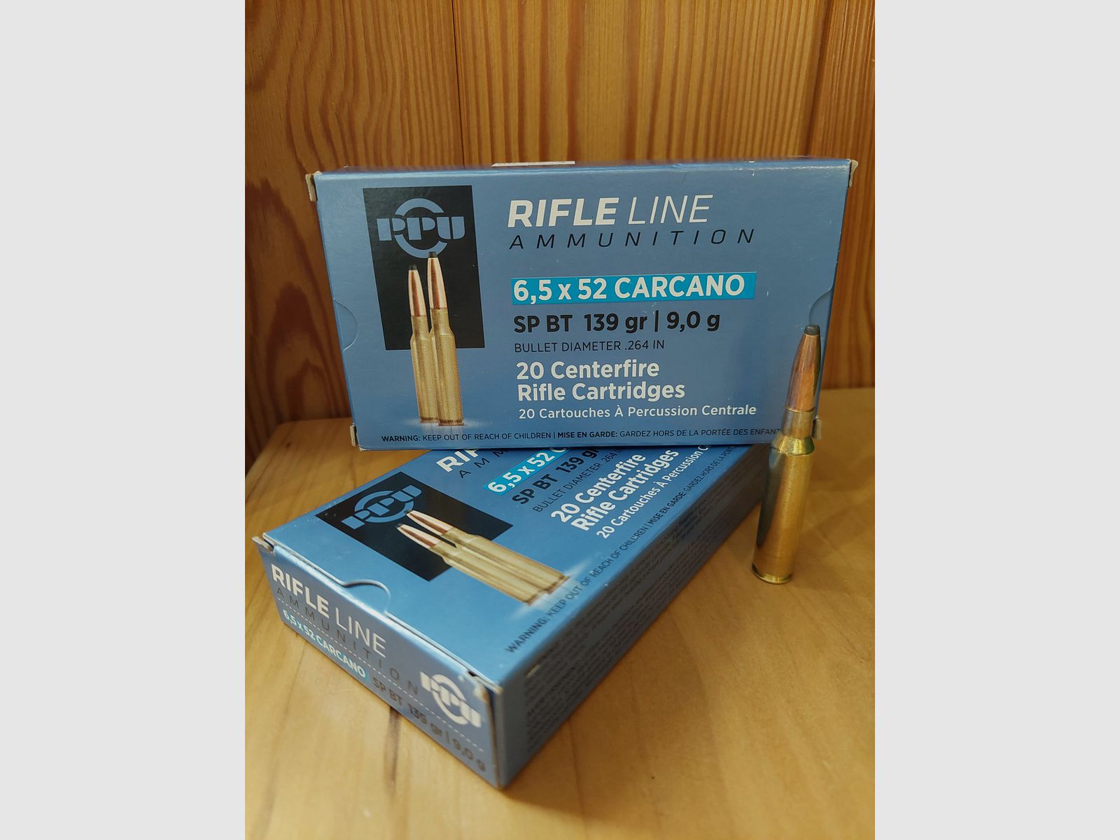 PPU MUNITION KAL. 6.5X52 CARCANO 139 GR