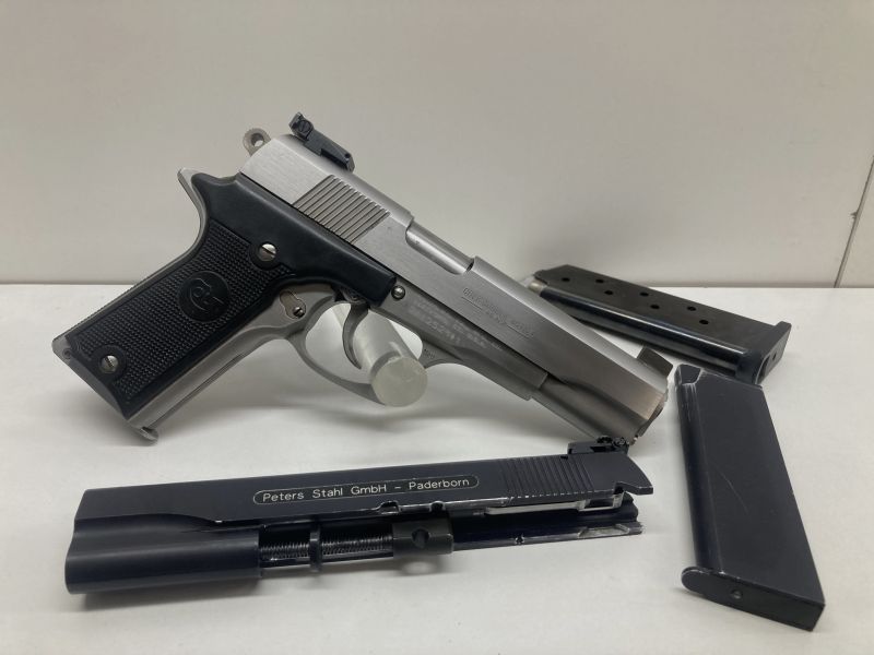 Pistole COLT Double Eagle Kal. .45 ACP stainless inkl. Peters Stahl Wechselsystem Kal. .22lr. TOP!!!