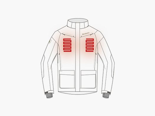 Veste Chauffante Deerhunter Heat Game Orange