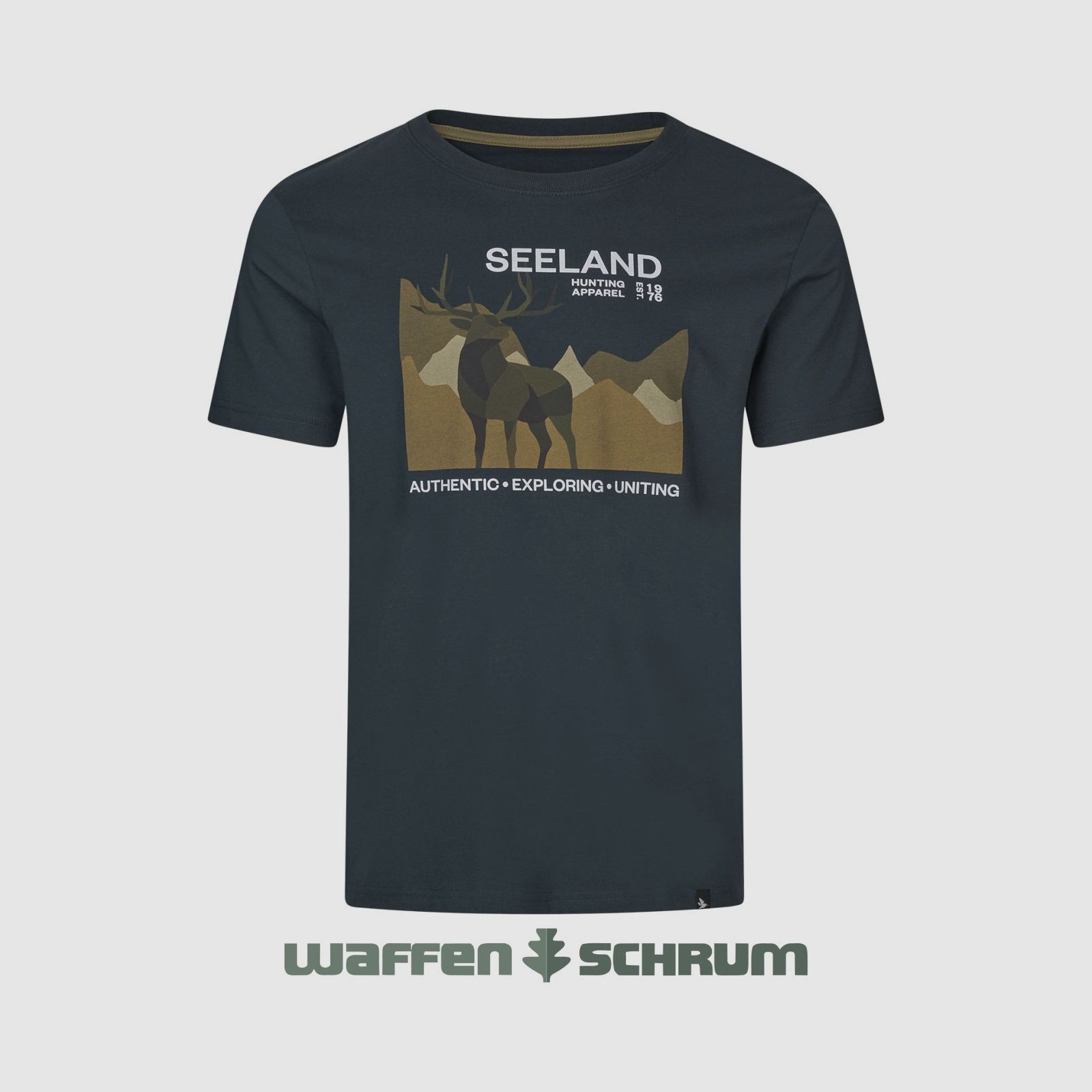 T-shirt Seeland Fragment Marine Foncé