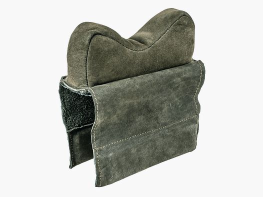 Resting rifle support nubuck leather