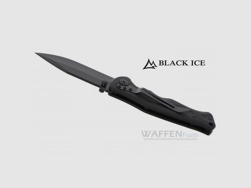 Black Ice Penta Coltello Pieghevole con Lama Flipper in Acciaio 420, immagine 2 di 3