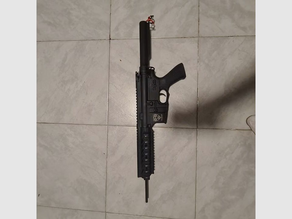 APS M4 Raptor ASR-Series Full Metal Blowback S-AEG – 6 mm BB – Schwarz mit Zubehör