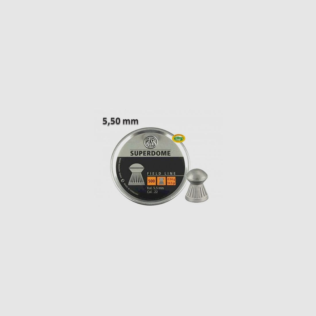RWS Bullets SUPERDOME cal. 5.50mm 0.94gr