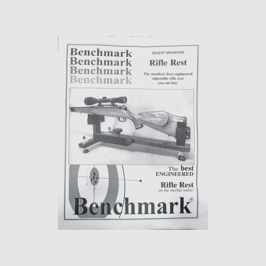 BENCHMARK REST RIFLE FÜR DAS SCHIEßEN, Bild 6 von 7
