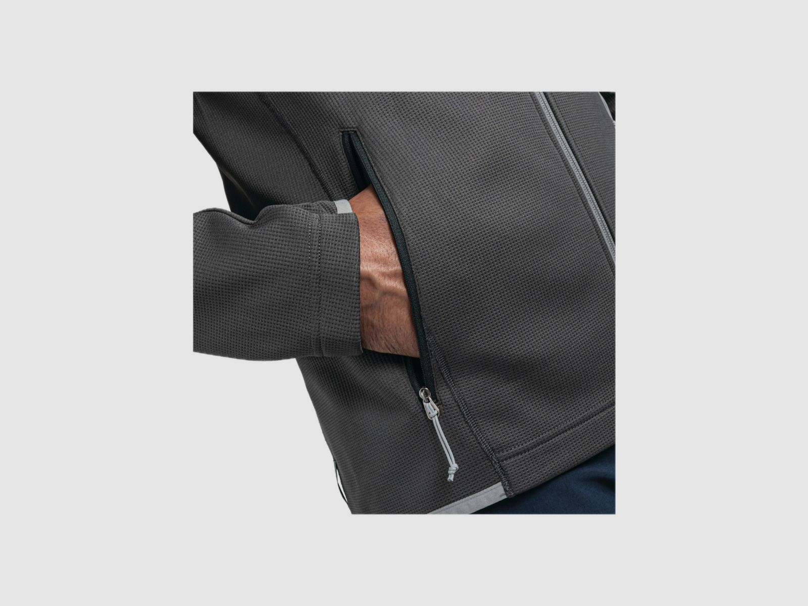 SCHÖFFEL Fleece Jacket Bleckwand M Grau