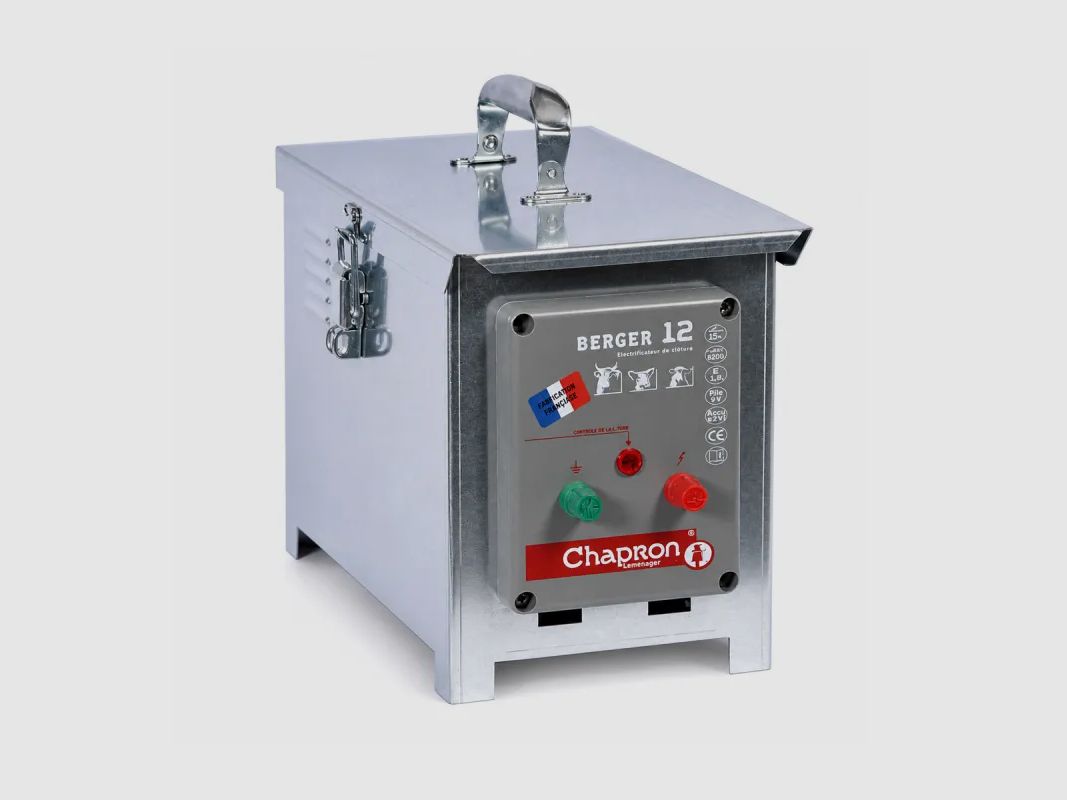 Tragbarer Elektrozaun Berger 12 Chapron Leménager®, Bild 3 von 9