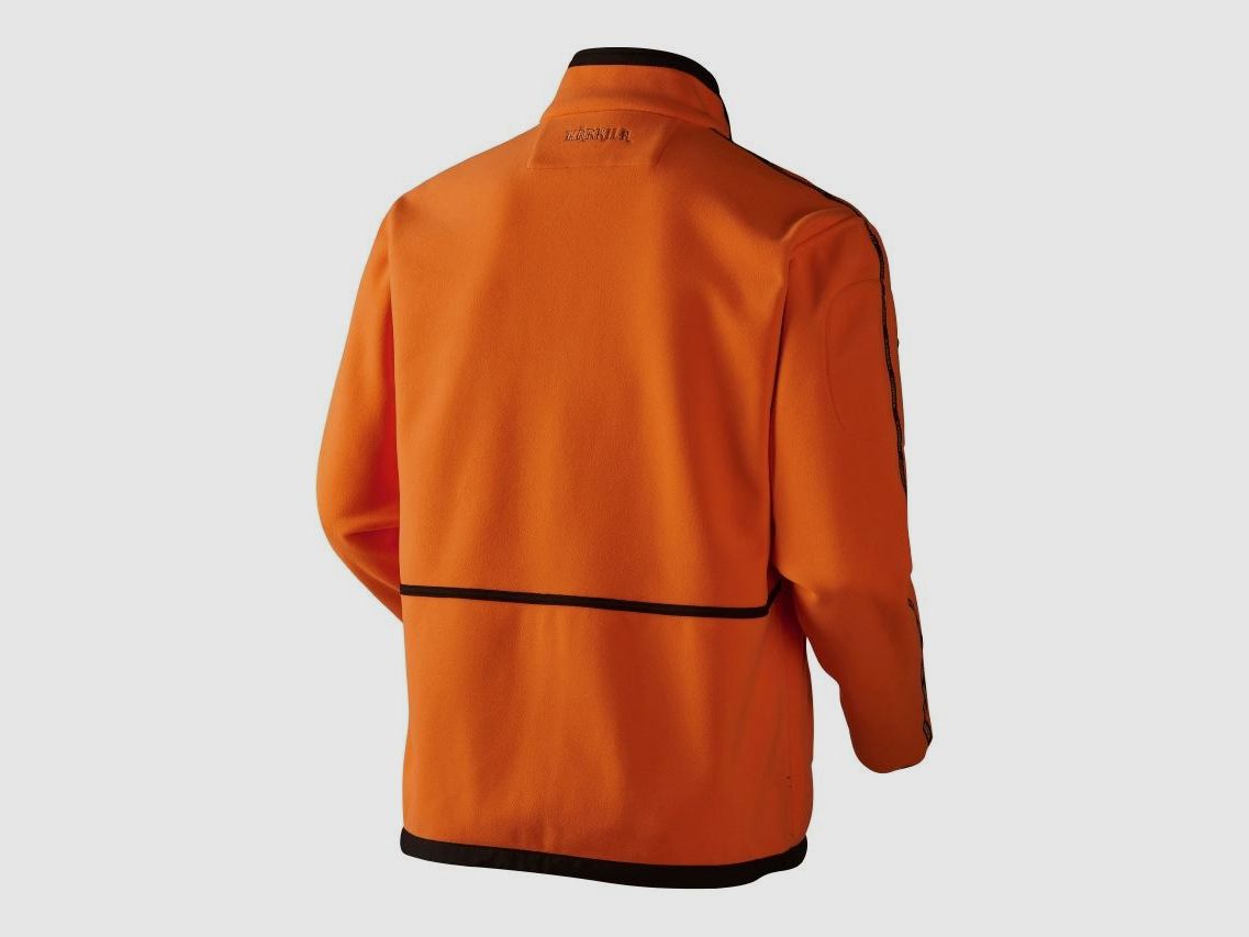 Härkila Kamko Fleecejacke wendbar - Hunting Green/Orange Blaze, Bild 4 von 5