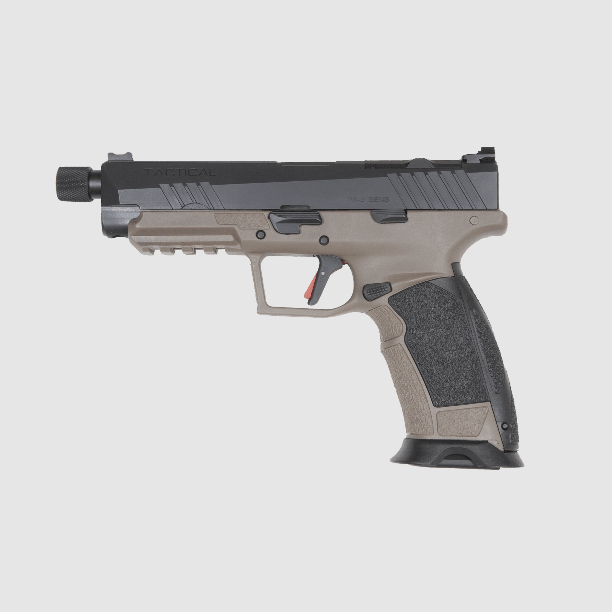 TISAS PX-9 G3 Tactical TH DT 2025 BiCol. BL/FDE