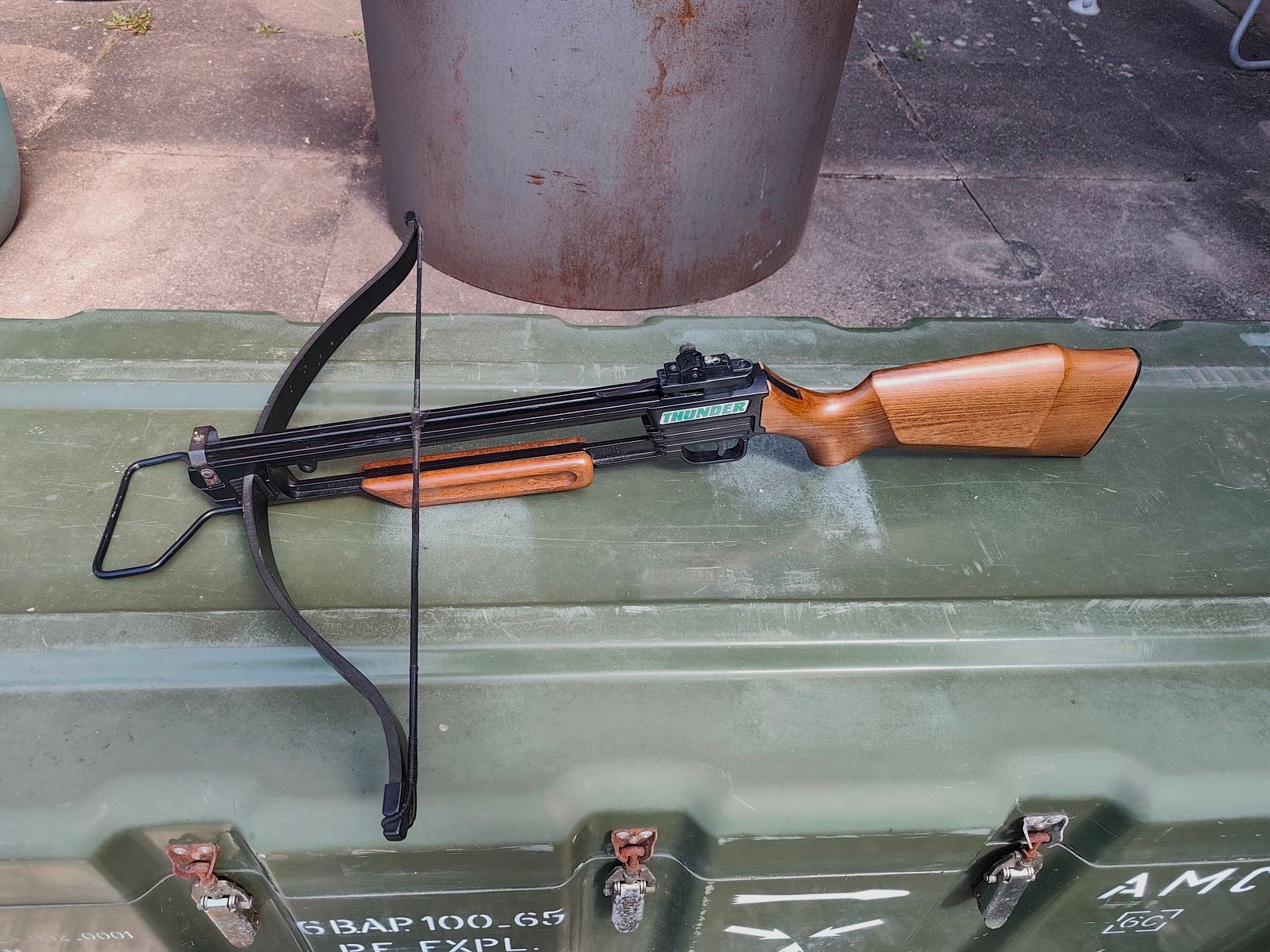 MEGALINE THUNDER 150 lbs crossbow – Made in Italy – functional