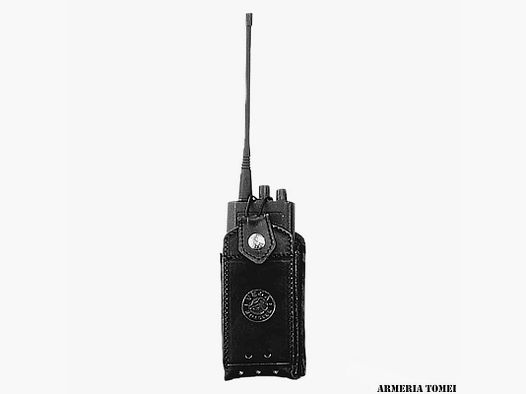 VEGA HOLSTER – PORTARADIO UNIVERSALE IN CUOIO -NERA