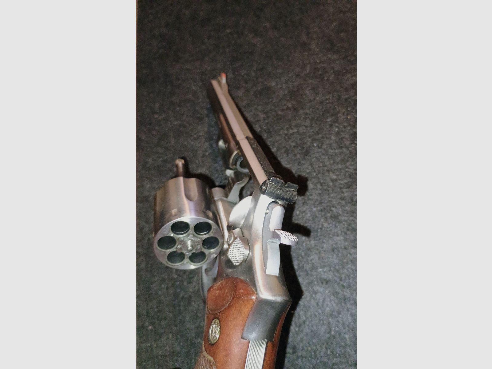 Revolver Smith & Wesson 66-1 6 inch kaliber .357 mag, afbeelding 4 van 5