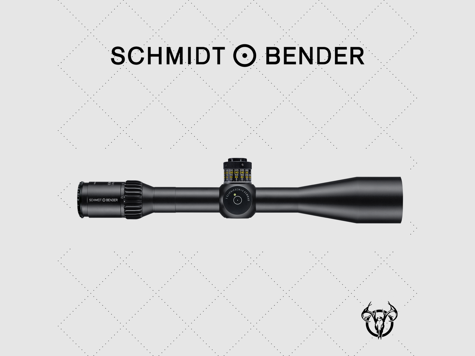 Schmidt & Bender PM II High Power LP 5-45×56 -TREMOR3 1cm ccw DT27 MTC LT / ST ZC CT RAL8000, image 1 of 3