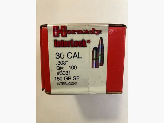 HORNADY Balas .30 GR 150 SP