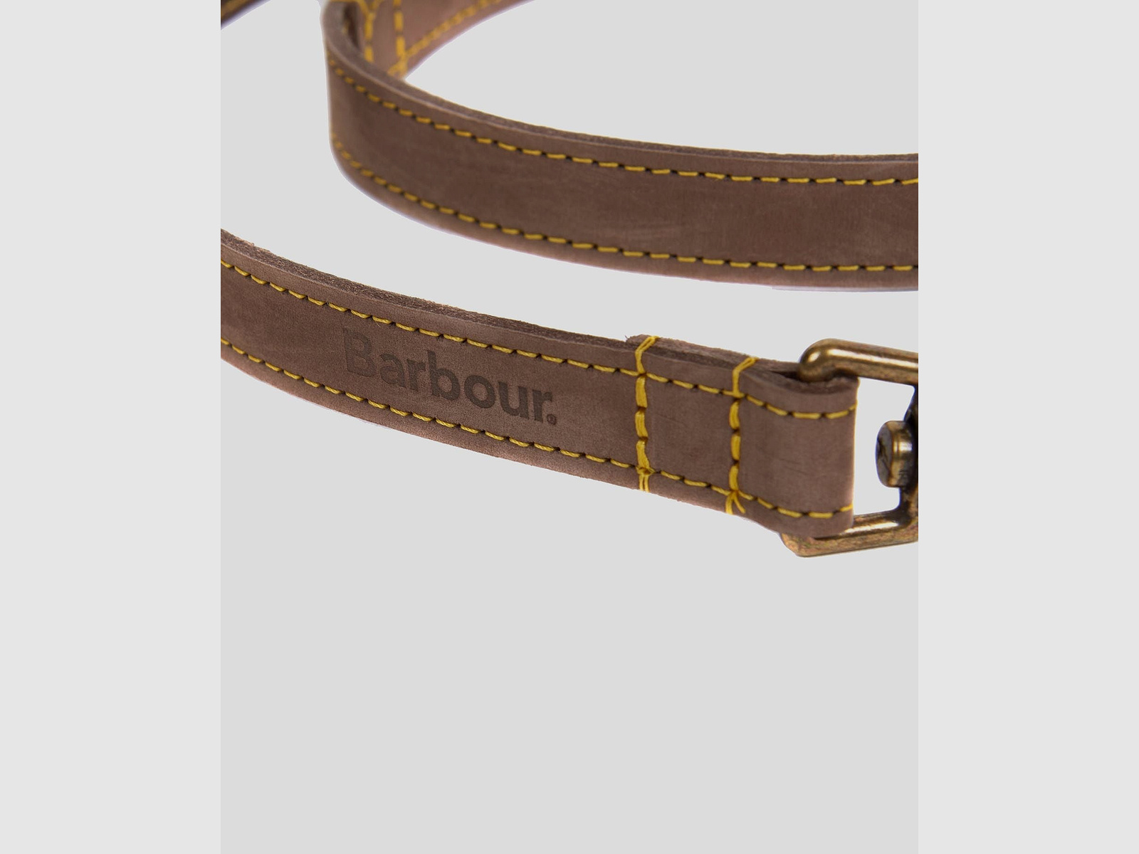 Correa para perro Barbour de cuero