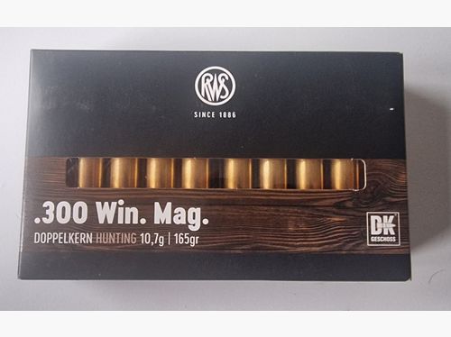 .300WinMag RWS Doppelkern Hunting  165gr.