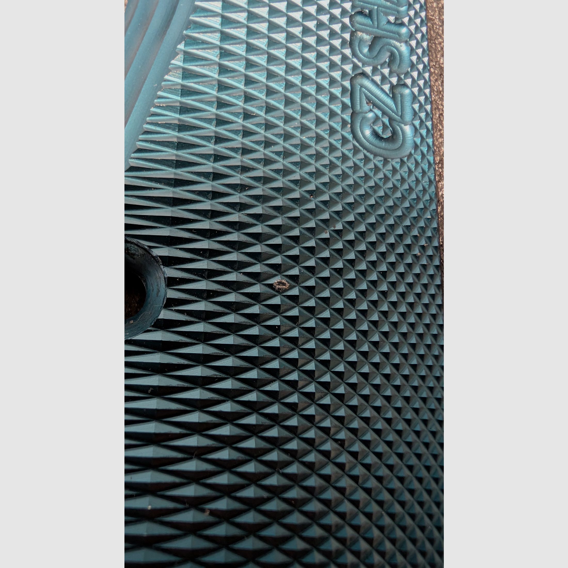 Originele CZ Shadow 2 grip panels in blauw