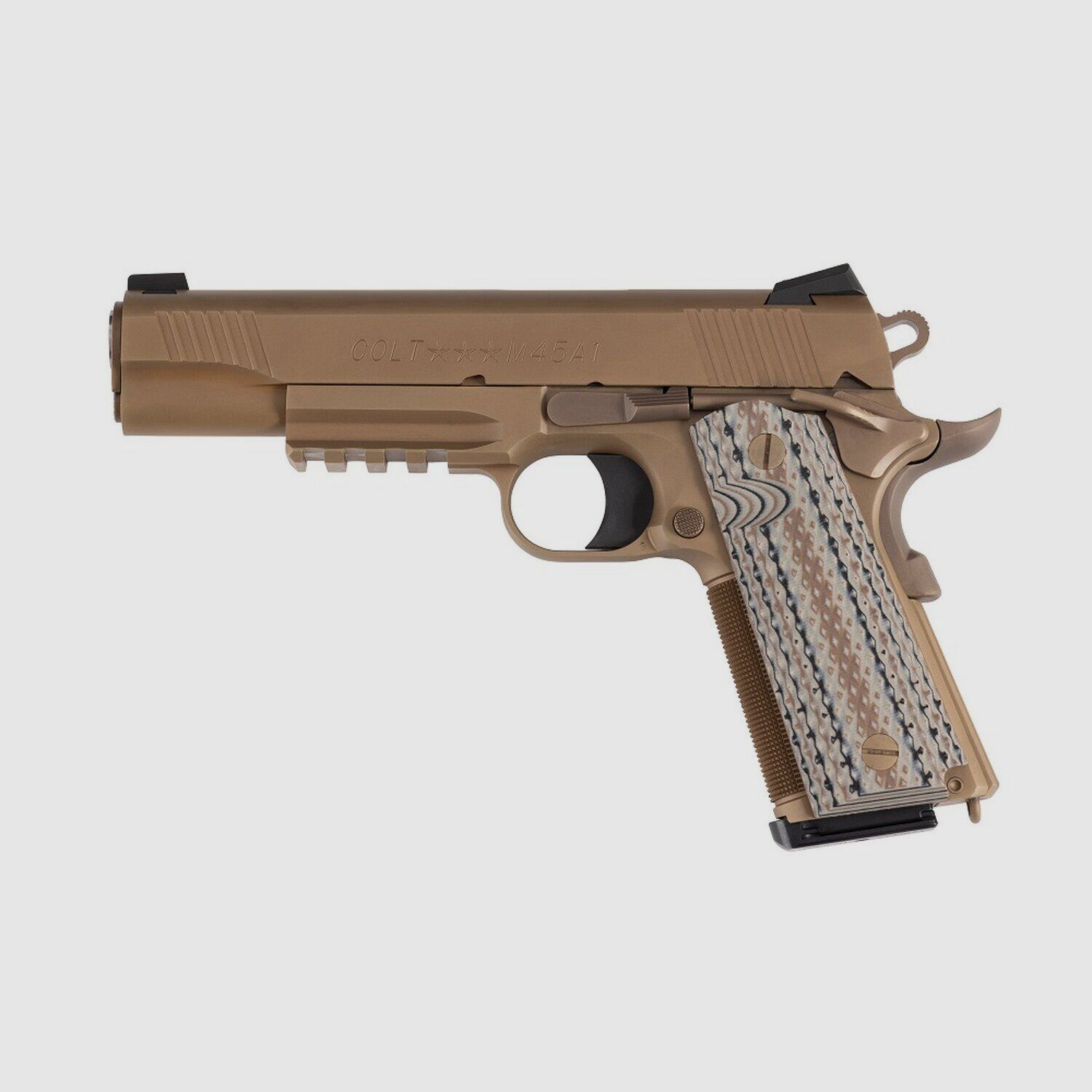 Colt Custom Shop CQB .45 ACP 5″ FDE DLC