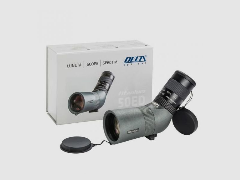 Delta Optical Titanium 7.5-22.5x50 50ED Spotting Scope