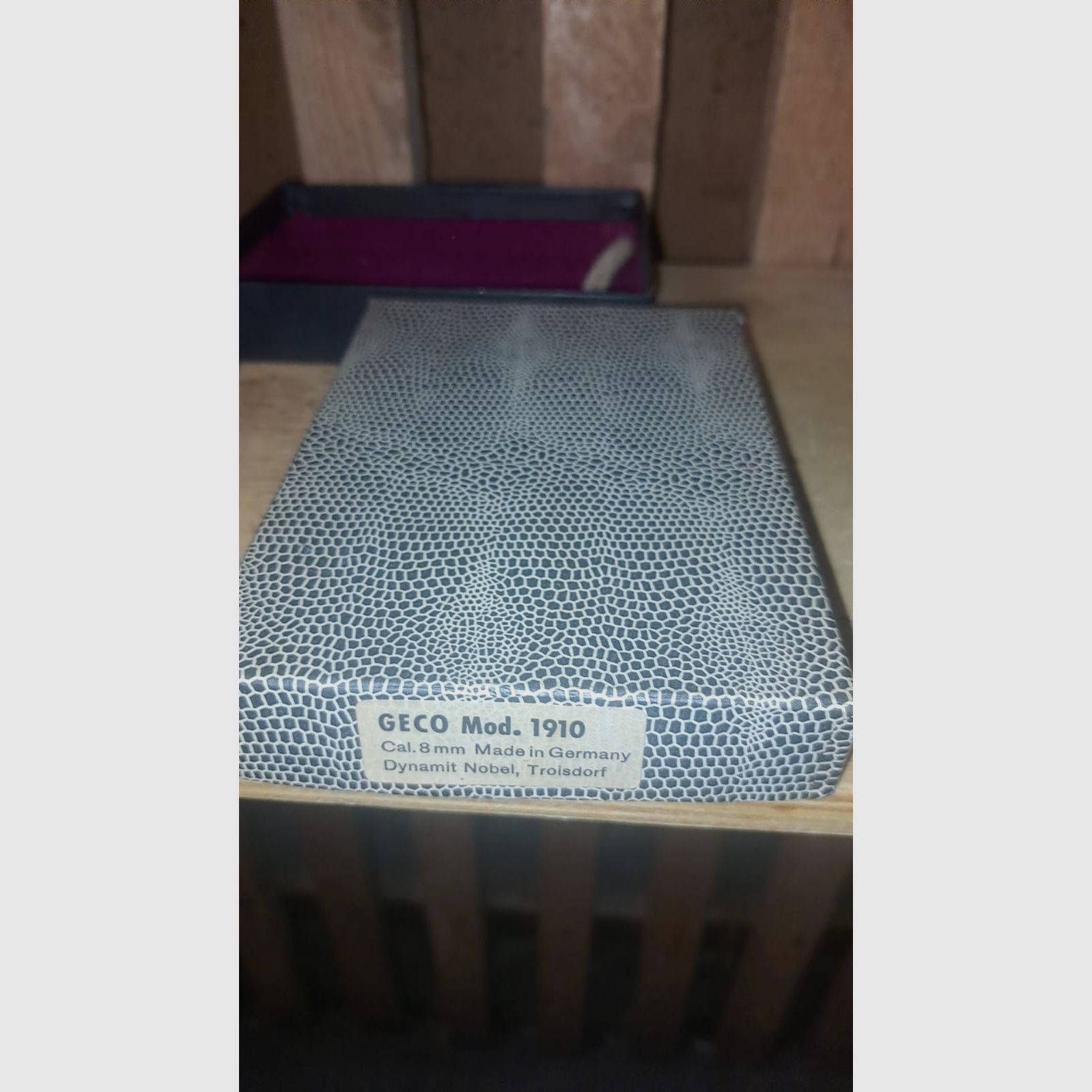 Geco mod 1910 8mm k Alarm gas Schreckschuss Pistole
