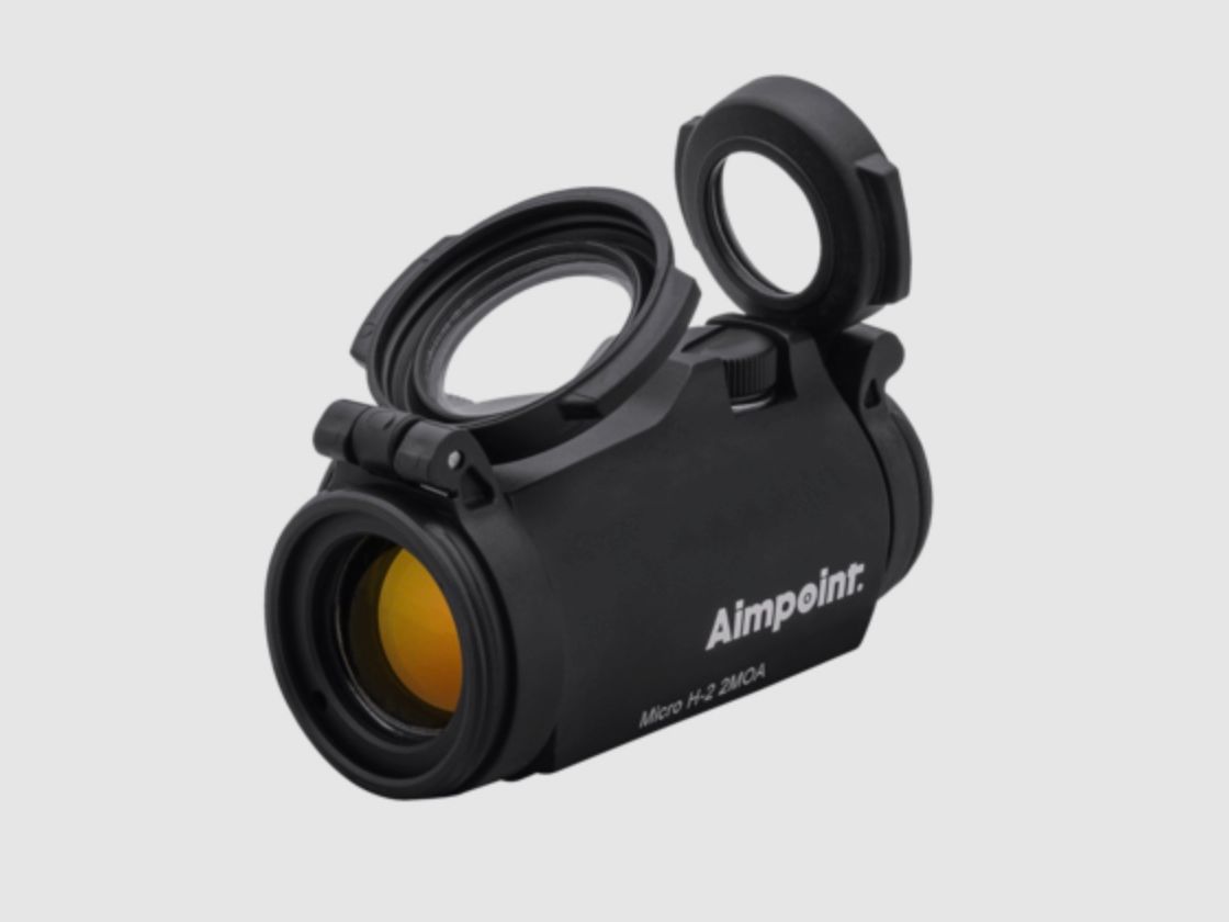 Aimpoint 682510205 Micro H-2 Black Red Dot 2 MOA ohne Montage