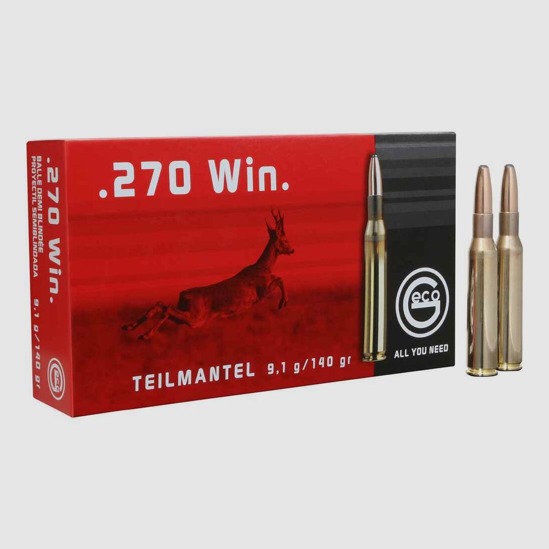 Geco Rifle Cartridges .270 Win.