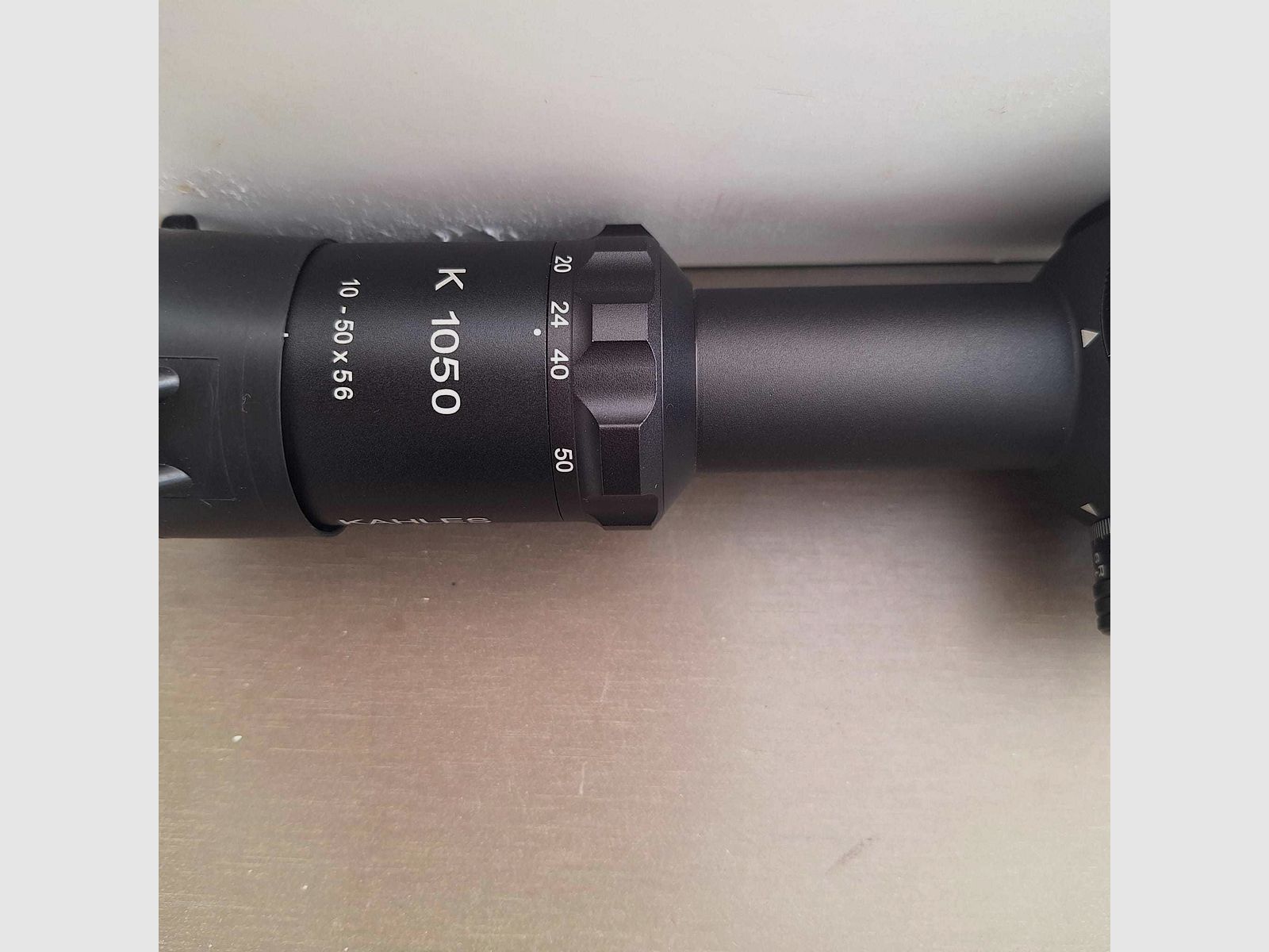 Kahles K1050 scope in 10-50x56mm
