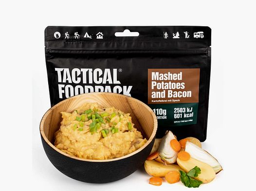 Tactical Foodpack Mashed Potatoes and Bacon