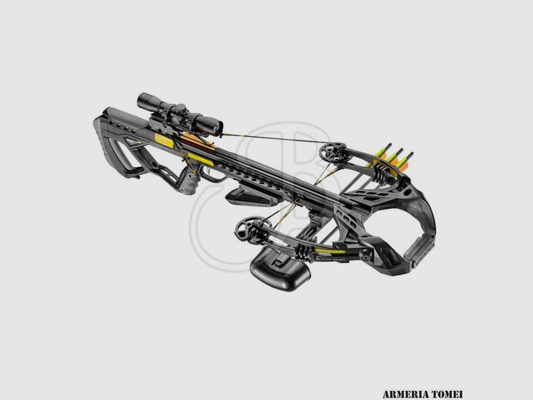 EK ARCHERY – BALESTRA GUILLOTINE-X 185LBS. BK/GY