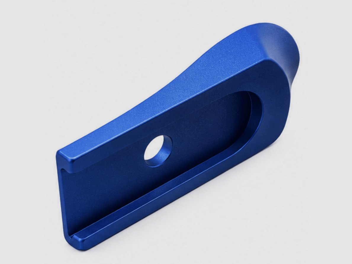 Wyss Waffen Magazinboden Ergonomic zu SIG P210 – MITTELBLAU, Bild 2 von 4