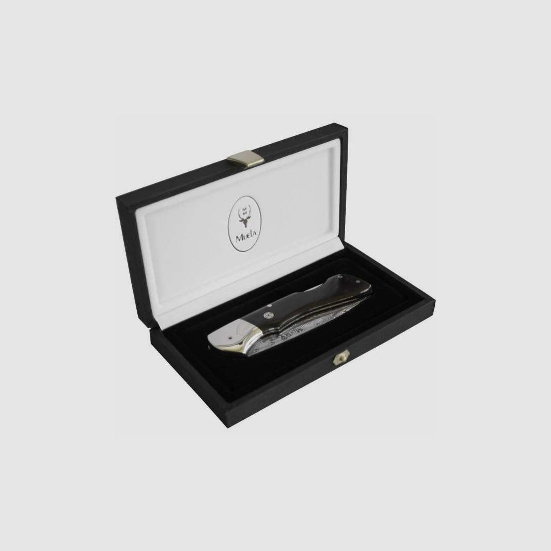 Muela Damast Taschenmesser Granatapfelbaum Sammlermesser