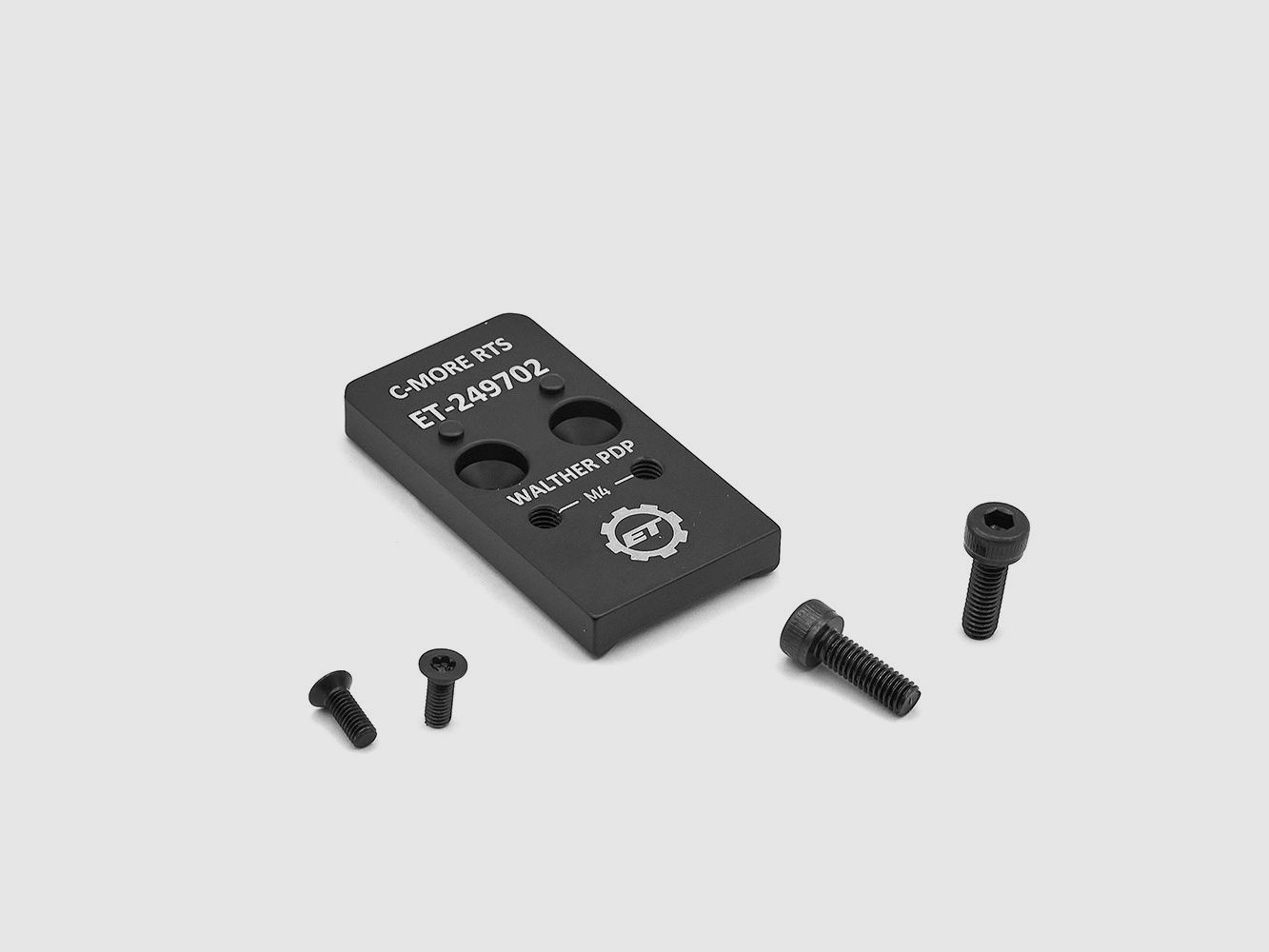 Eemann Tech WALTHER PDP OR Plaatbevestiging voor C-More RTS, afbeelding 1 van 3