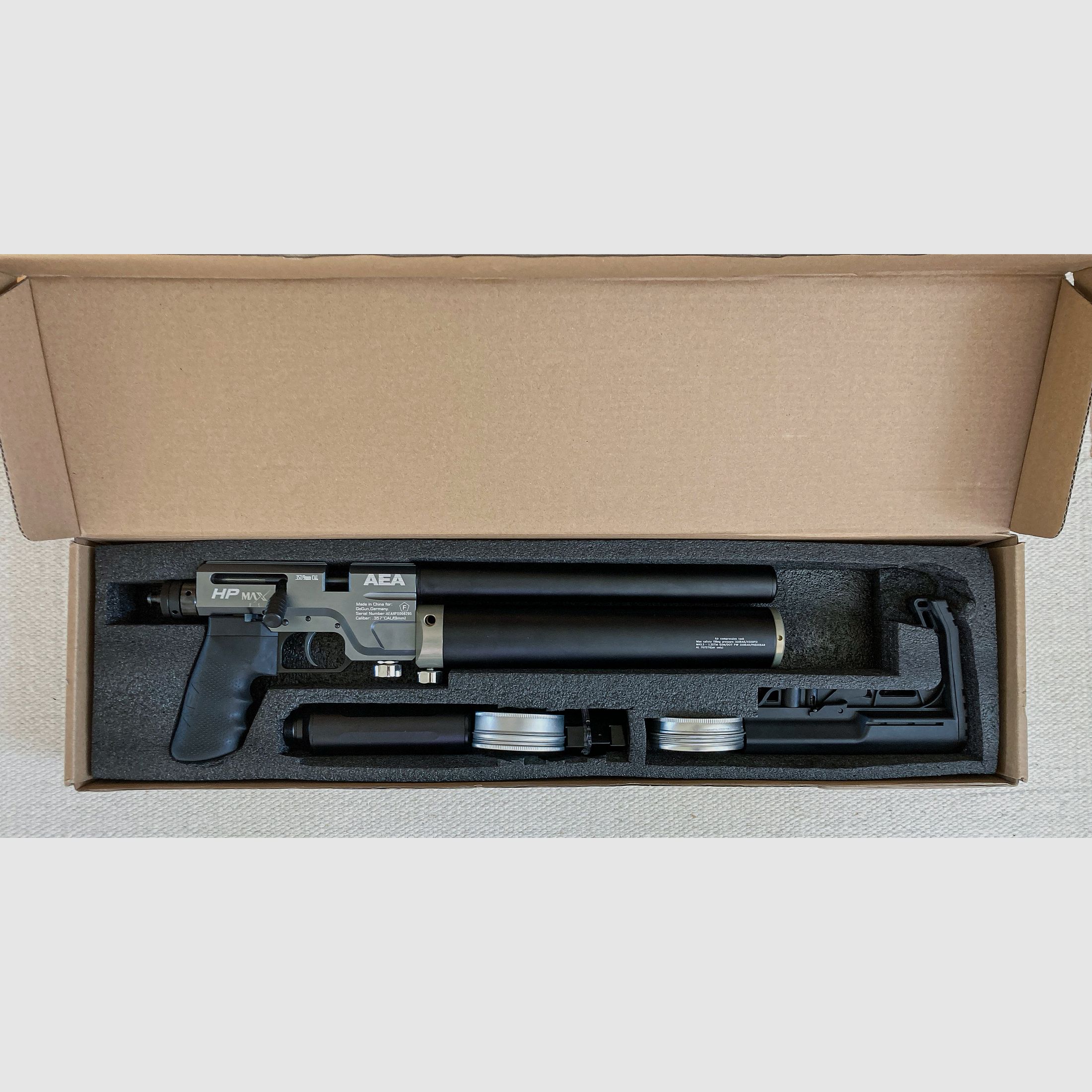 AEA HP Max cal. 9 mm: ERNEUTES ANGEBOT WEGEN SPASSBIETER!