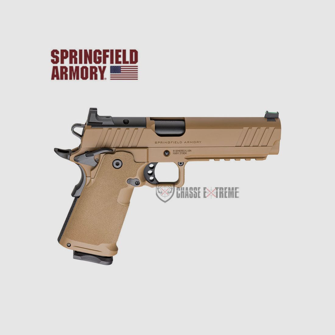 Pistole SPRINGFIELD ARMORY 1911Ds Prodigy 5" Kal. 9 mm Fde