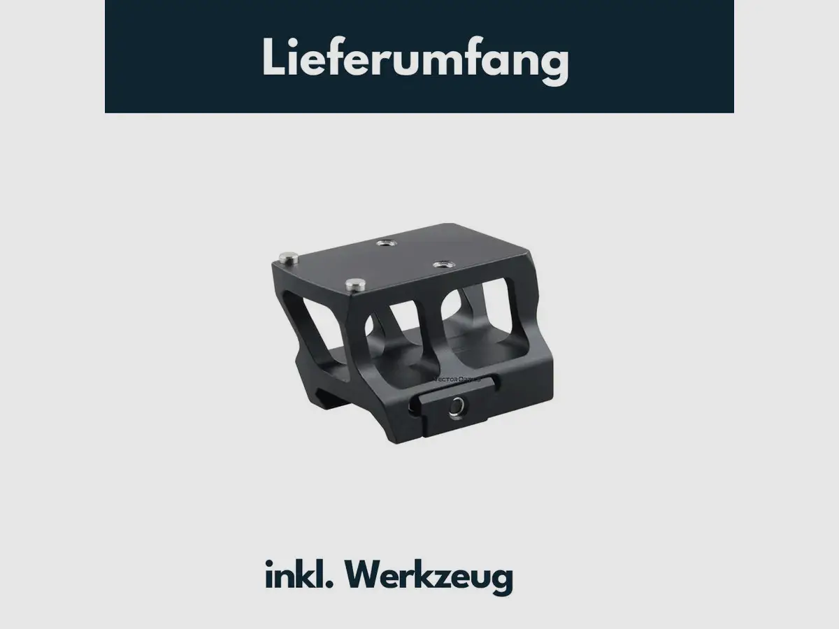 Vector Optics SCRA-71 Montaggio con MOJ (RMR) Footprint, 21mm Picatinny, h=28mm, immagine 5 di 5