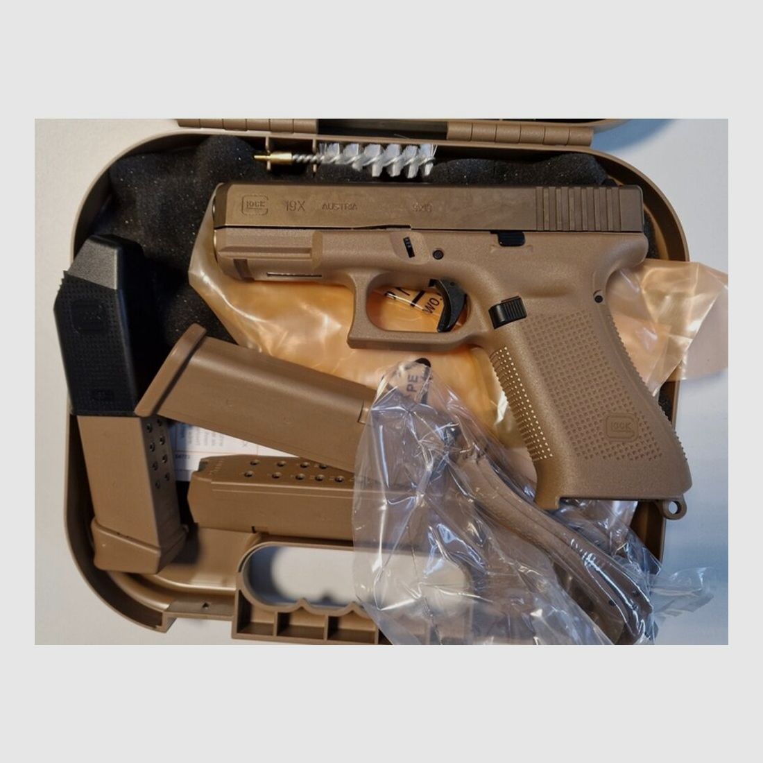 Glock Pistole 19X FDE Coyote 9mm