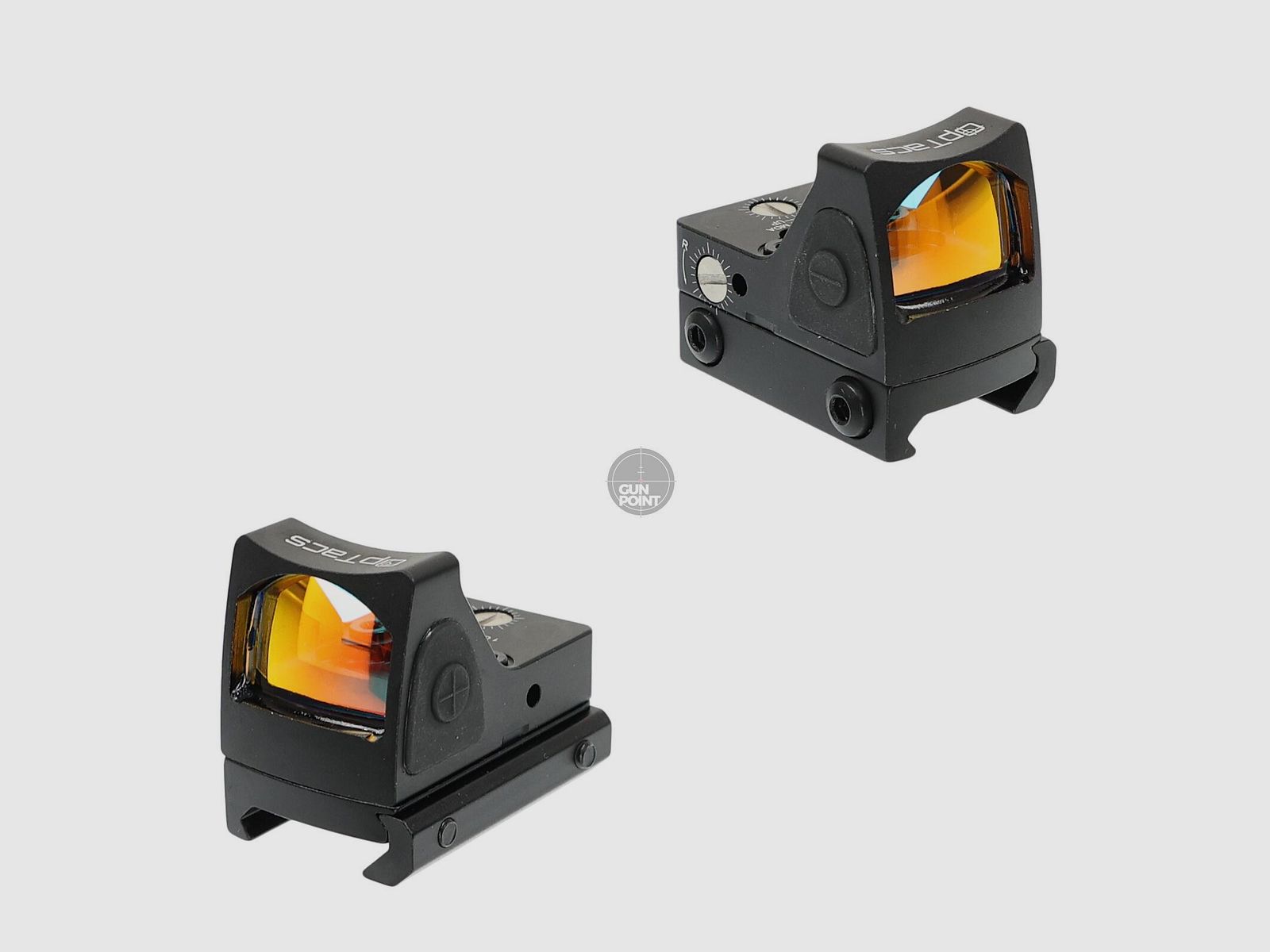 OpTacs LED Mini Red Dot Schwarz