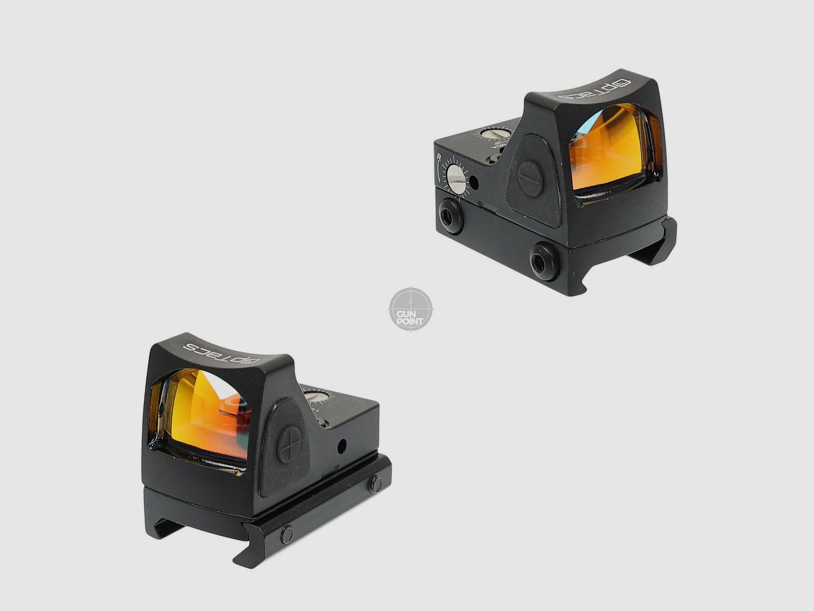 OpTacs LED Mini Red Dot Schwarz