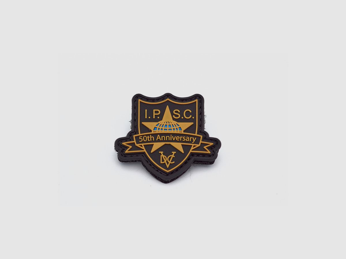 Patch PVC Ufficiale per il 50° Anniversario IPSC, immagine 1 di 3